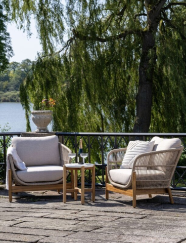 Terracina Loungestol, akacie inkl. hynde