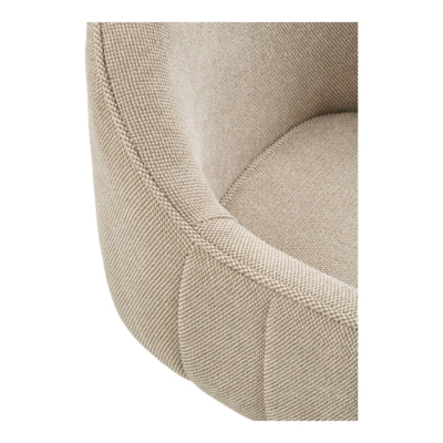 Tamera Spisebordsstol lysegrå med drejefod