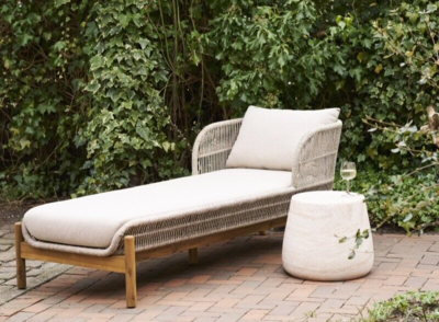 Bonn hjørnebord fiberclay