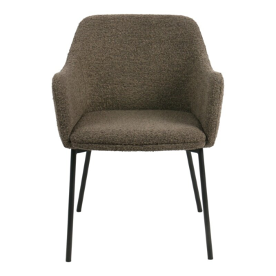 Melilla, spisebordsstol brun