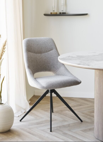 Dokka Spisebordsstol med drejefod