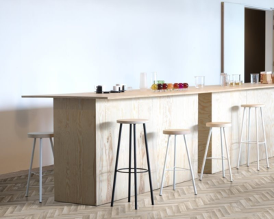 Vinylgulv - Xtreme, Lys Eg sildeben - REST 375X400 CM.