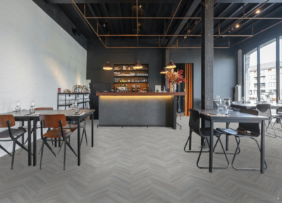 Vinylgulv - Rimini Dorset Grå Eg Sildeben