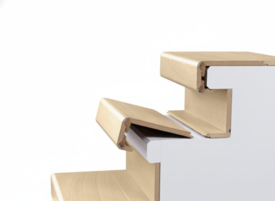 Pergo Trappeforkant laminat, Trondheim Beige Oak