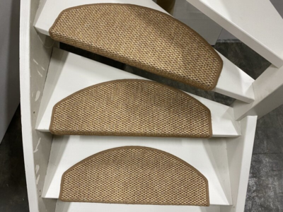 Naturestep Trappeskåner, Beige/Sisal