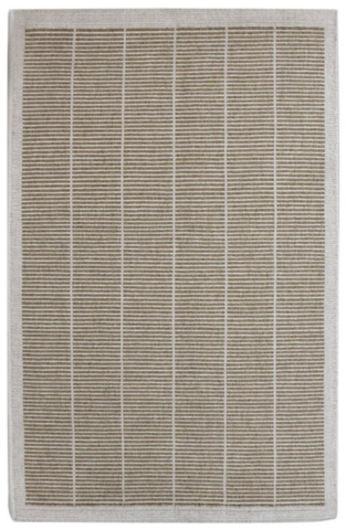 C. Olesen tæpper - Åbo - White/Dark Beige