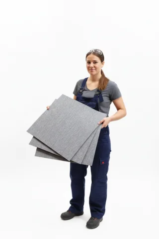 Capital Pro Ekstra stærk tæppeflise, Grå