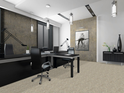 Bedford Nålefilt tæppeflise, Beige