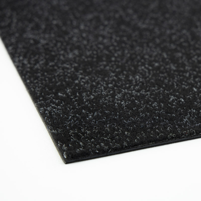 Orlando Nålefilt tæppeflise, Sort