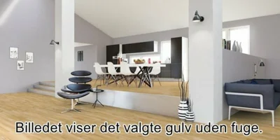 Junckers 22 mm. massiv Ask skibsparket Classic - 1,83 meter. 