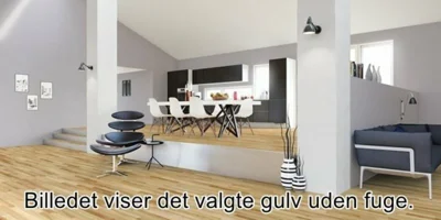 Junckers 22 mm. massiv Ask skibsparket Harmony - 3,70 meter 