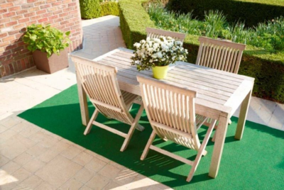 Cricket grøn nålefilt med nopper (Græs) - REST 520X400 CM.