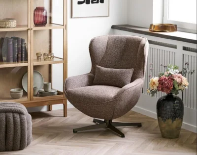 Napier Puf, Smart og brun i polyester