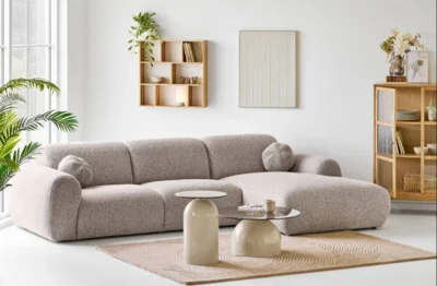 Ravello Sofabord, Hærdet glas og metal