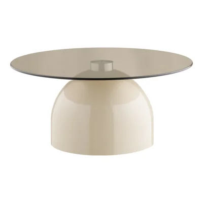 Ravello Sofabord, Hærdet glas og metal