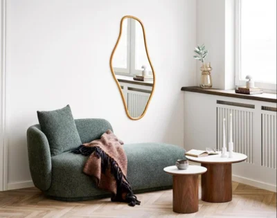 Noli hjørnebord, keramisk bordplade/askefiner