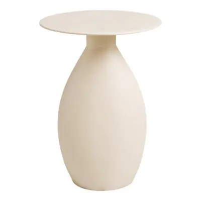 Calais hjørnebord, off-white emalje - 40 cm.