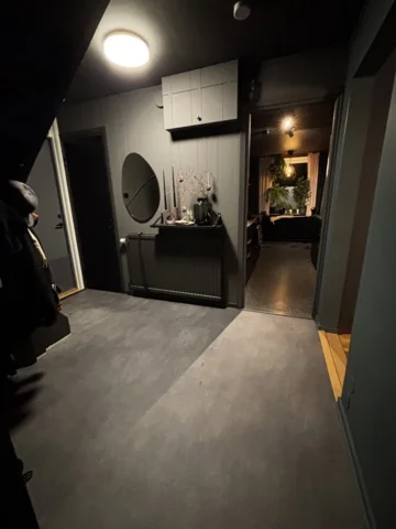 Callisto vinylgulv - Regina Mørk Beton REST 175X400 CM.