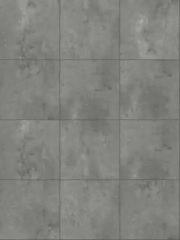 LVT Elite m. korkbagside, Flise Grå 214