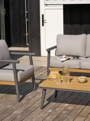 Comillas Loungesæt i antracitgrå