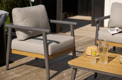 Comillas Loungesæt i antracitgrå