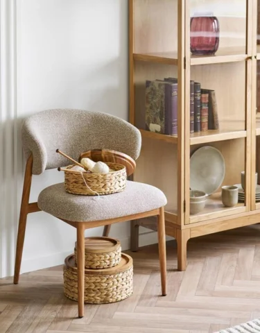 Botofte Kurve m. trælåg - sæt á 3 stk. - UDSOLGT TIL UGE 31