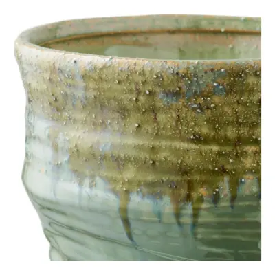 Vase, Grøn keramik