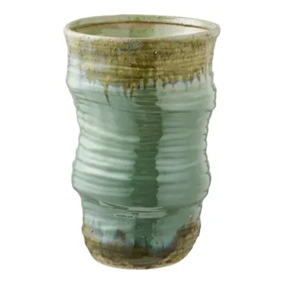 Vase, Grøn keramik