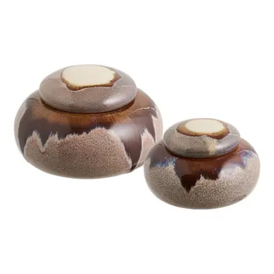 Krukker i brun keramik - UDSOLGT TIL UGE 35