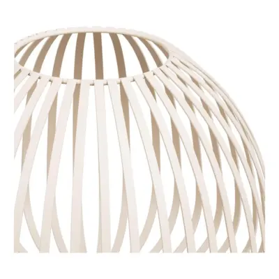 Stoense Lanterne, 19 cm. høj beigefarvet og i metal - UDSOLGT TIL UGE 32