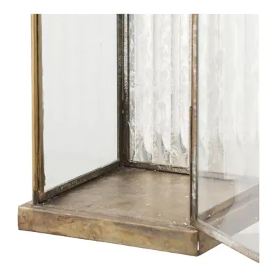 Herslev Lanterne i antik messing look - 60 cm høj