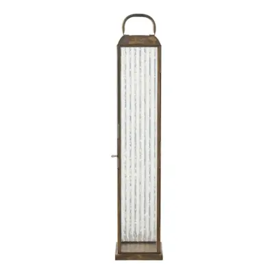 Herslev Lanterne i antik messing look - 60 cm høj