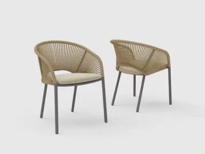 Novella Spisebordsstol i farven beige