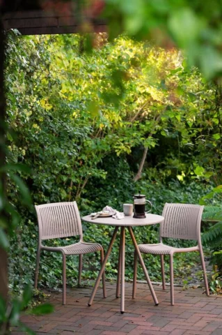 Manzano Spisebordsstol i farven taupe