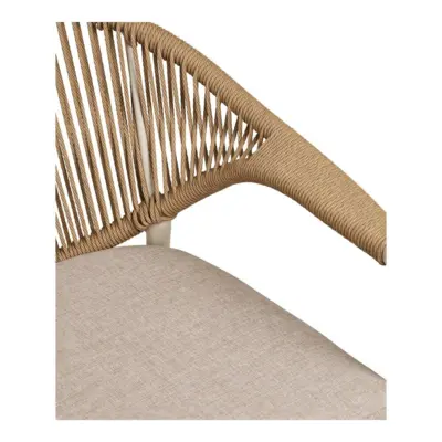 Abela Spisebordsstol i farven sand inkl. hynde