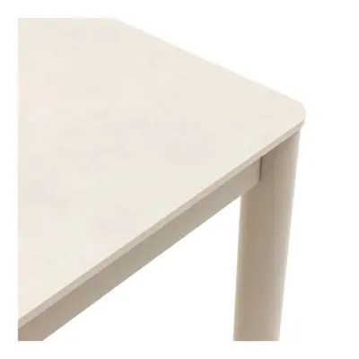 Alcudia, Spisebord m. sandfarvet keramikbordplade - 160 cm.