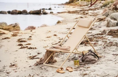 Curtis Strandstol med 4-positions ryglæn - UDSOLGT TIL UGE 37