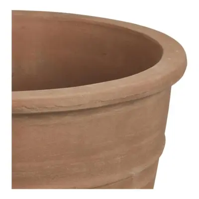 Kragholm Krukke i brun terracotta med drænhul, sæt á 3 stk.