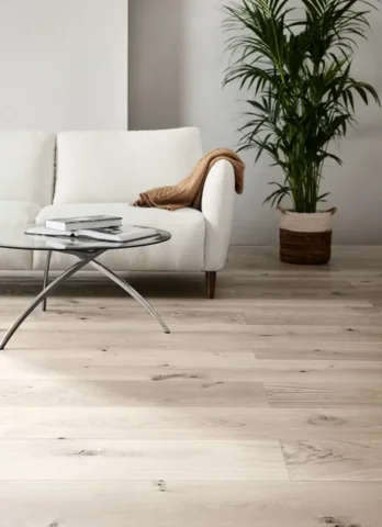 Trægulv - Eg Palazzo plank, børstet invisible matlak