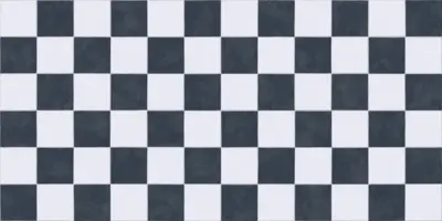 Vinylgulv - Feelings Vichy sort/hvid
