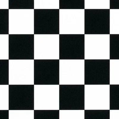 Vinylgulv Luna Alicante Skakternet sort/hvid - REST 460X400 CM.