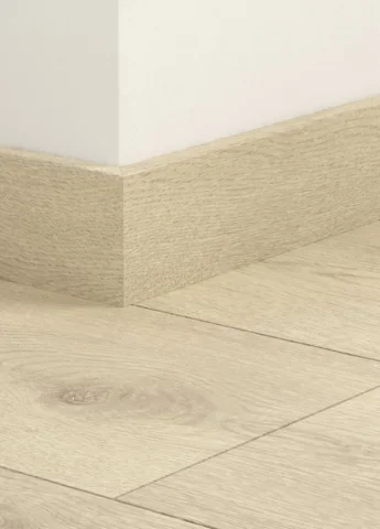 Fodpanel til laminatgulv - Light Beige Oak