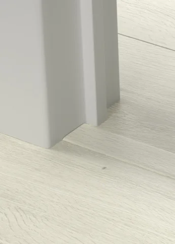 5-i-1 liste til laminatgulv - Romantic Light Grey Oak, INGEN RETURRET!