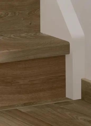 Pergo Trappeforkant laminat, Browned Oak