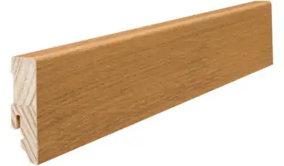 Fodpanel til trægulv, Eg, 16x58 mm. Oliebehandlet