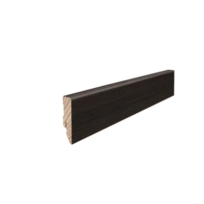Fodpanel til trægulv, Afrikansk eg børstet, 16x58 mm. Oliebehandlet