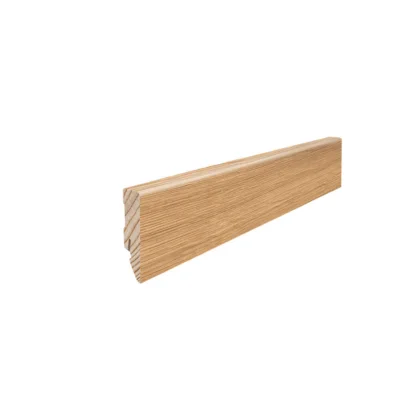 Fodpanel til trægulv, Eg børstet, 16x58 mm. Oliebehandlet