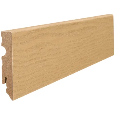 Fodpanel til trægulv, Eg Invisible, 15x80 mm. Oliebehandlet