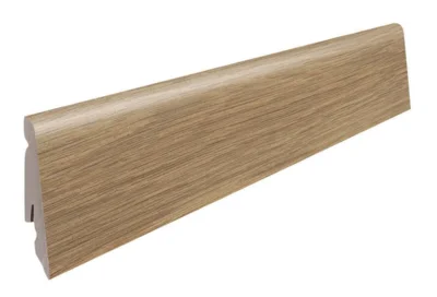 Fodpanel til laminatgulv, Eg Calabria, 19x58 mm.