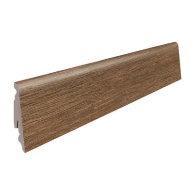 Fodpanel til laminatgulv, Eg Eleganza røget/Eg Flavia røget, 19x58 mm.